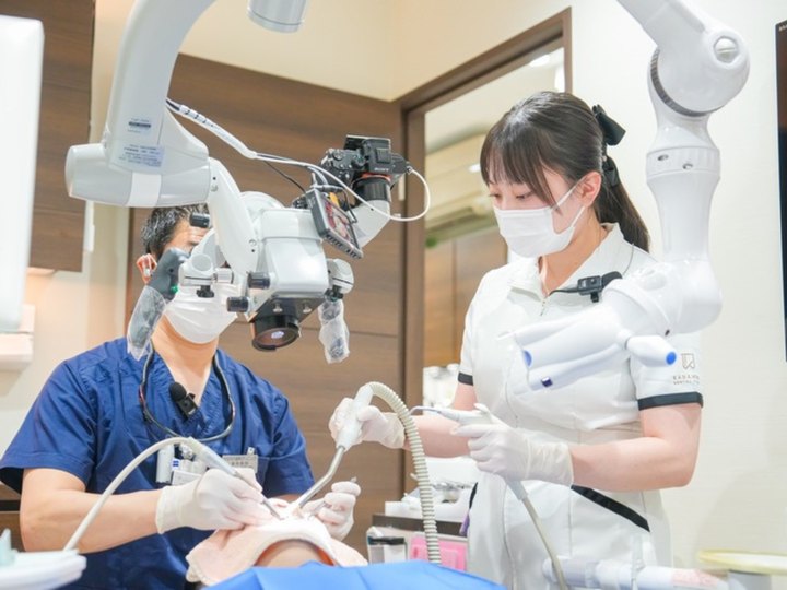 院長と歯科衛生士の連携